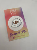 LDC High Helmet Enamel Pin
