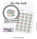 Mr and Mrs Mint Planner Stickers