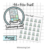 Mr and Mrs Mint Planner Stickers