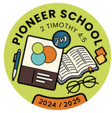 Pioneer School 2024/25 Note card with Magnet