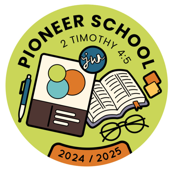 Pioneer School 2024/25 Note card with Magnet