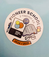 Pioneer School 2024/25  Decal