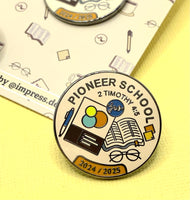 Pioneer School 2024/25  Enamel Pin