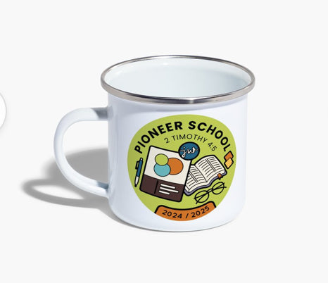 Pioneer School 2024/25 Enamel Mug