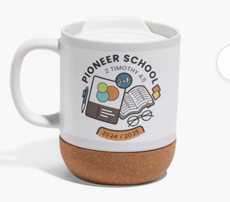 Pioneer School 2024/25 Cork Base Mug