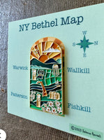 New York Bethel Branch Enamel Pin