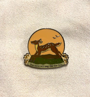 The Lame will Leap like the Deer Hard Enamel Pin