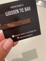 WOODEN TIE BARS