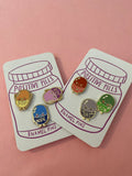 *** CLEARANCE *** Positive Pill Enamel Pin Set