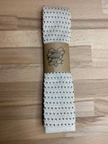 CREAM KNITTED TIE