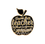 ***CLEARANCE*** I AM A TEACHER WHAT IS YOUR SUPER POWER ? Enamel Pin