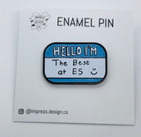 EDUCATION SUPPORT PINS
