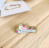 SPARROW ENAMEL PIN